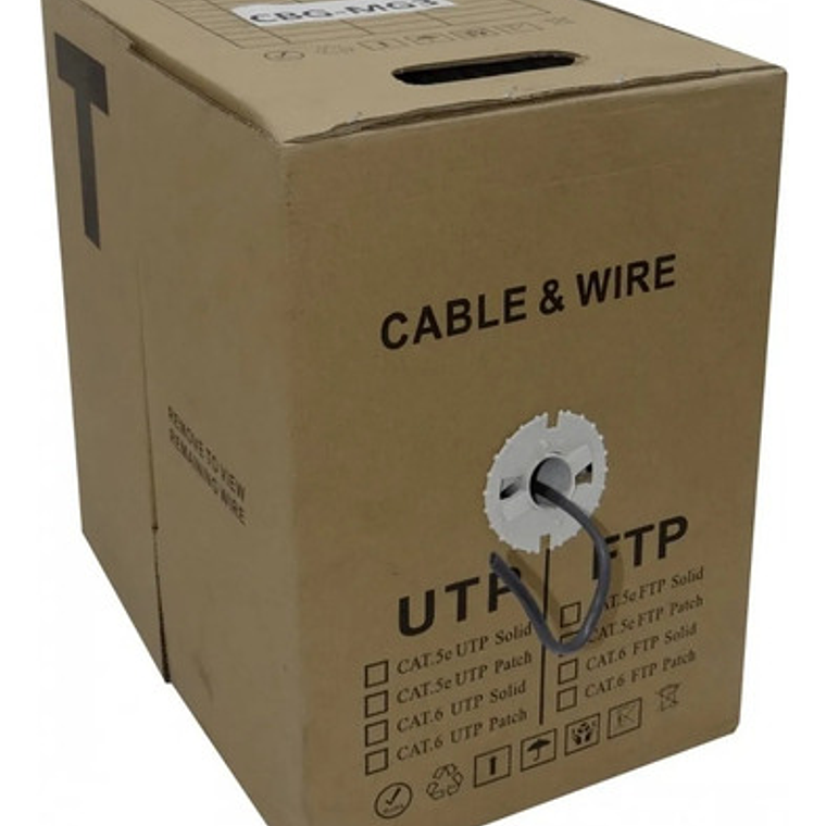 Cbg-mg3 Utp Multifilar  Blanco Caja 100% Cobre 305mts Cable 1