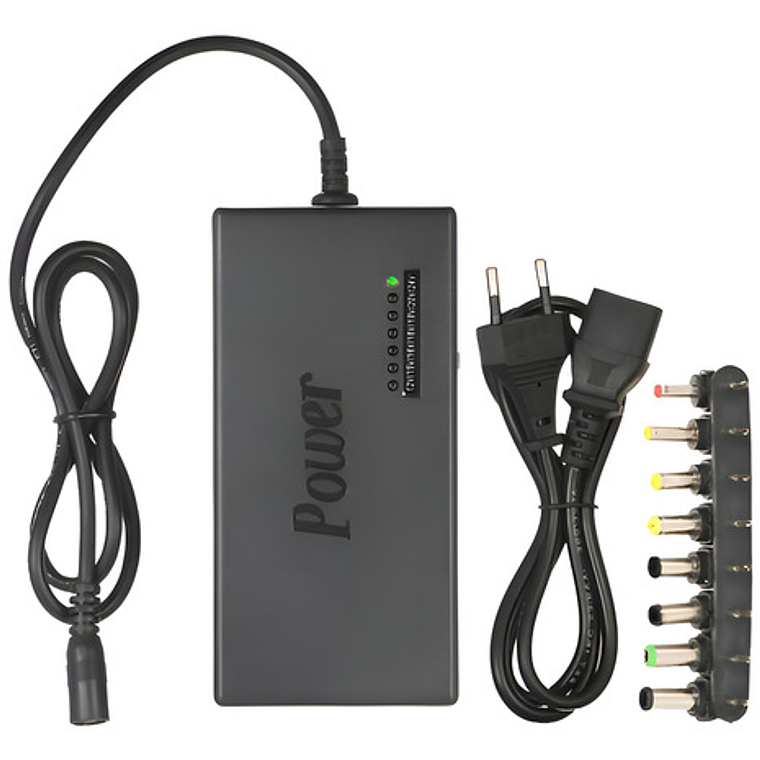 Cargador Universal Notebook 120w 9plug 12v A 24v 1