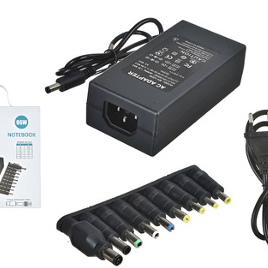 Cargador Universal Notebook 120w 9plug 12v A 24v 5
