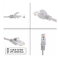 Cable De Red Rj45 Cat6e 10 Metros Mts 24awg Interior Armado - Miniatura 2