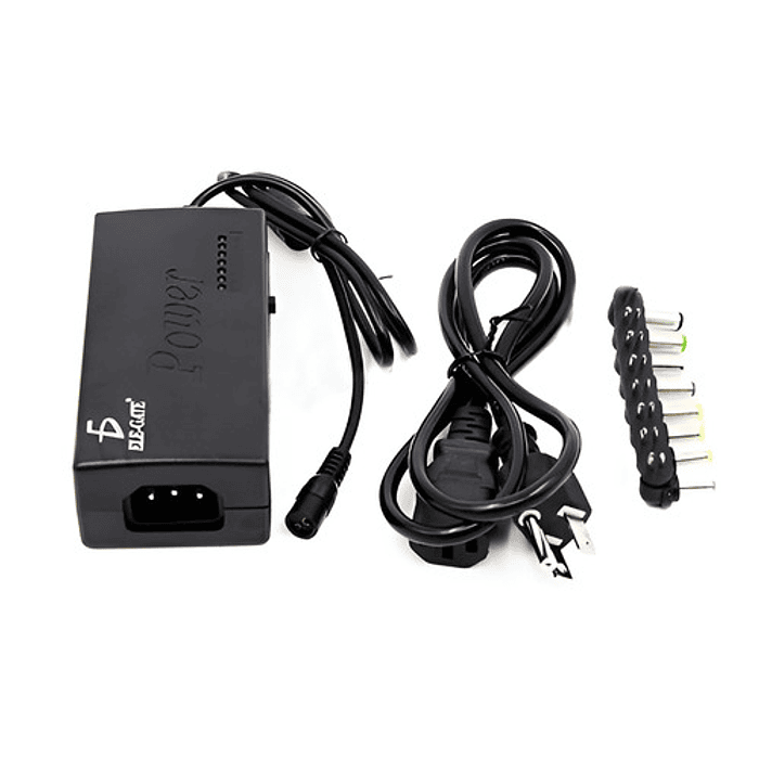Cargador Universal Laptop Voltaje Variable 8 Puntas 12 24v 1