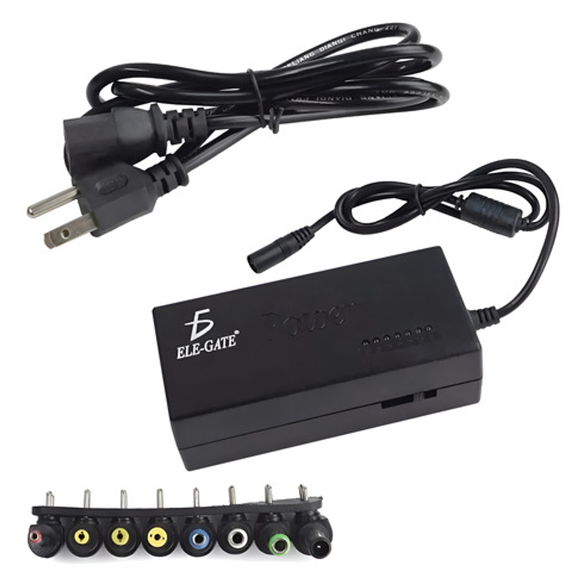 Cargador Universal Laptop Voltaje Variable 8 Puntas 12 24v 3