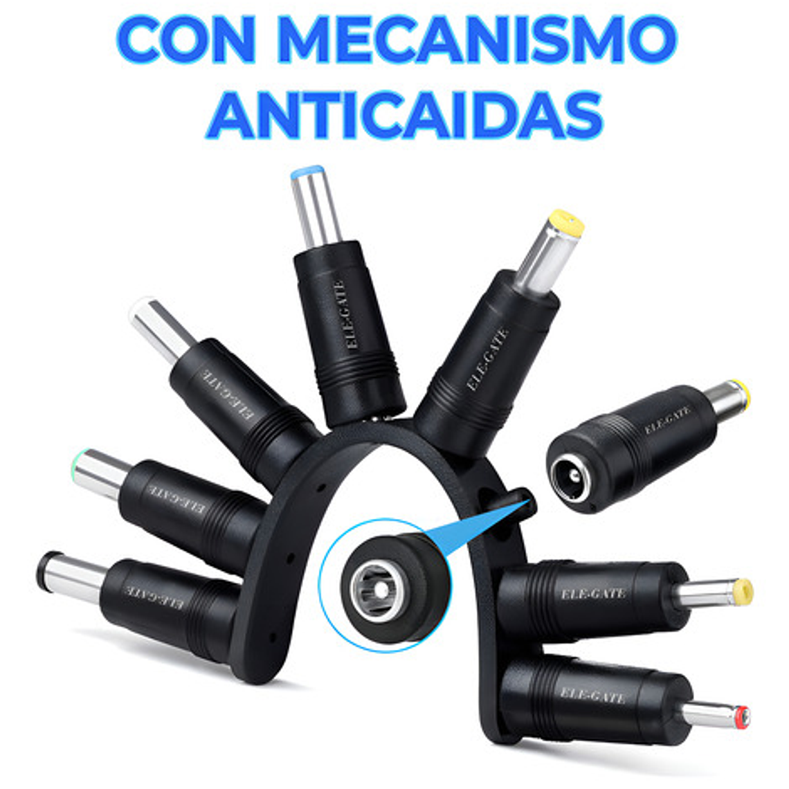 Cargador Universal Laptop Voltaje Variable 8 Puntas 12 24v 8