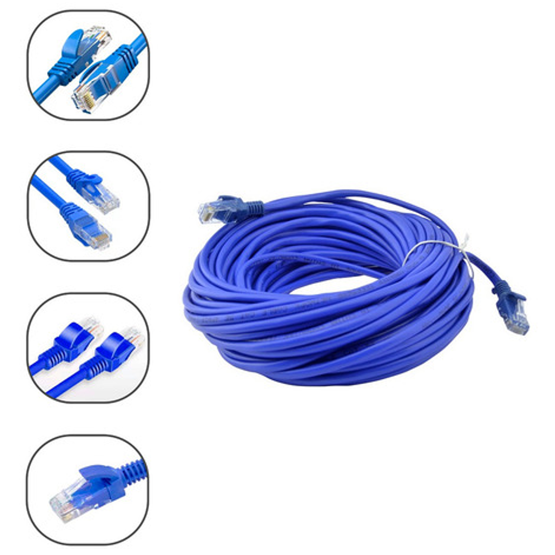 Cable Lan Internet Red Computadora 30mts Cat 6e Alta Calidad 2