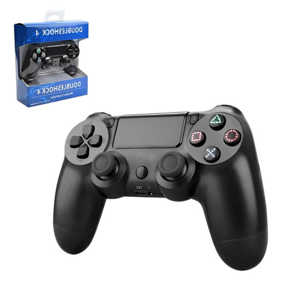 Control Ps4 Negro Inalámbrico Para Playstation 4 1