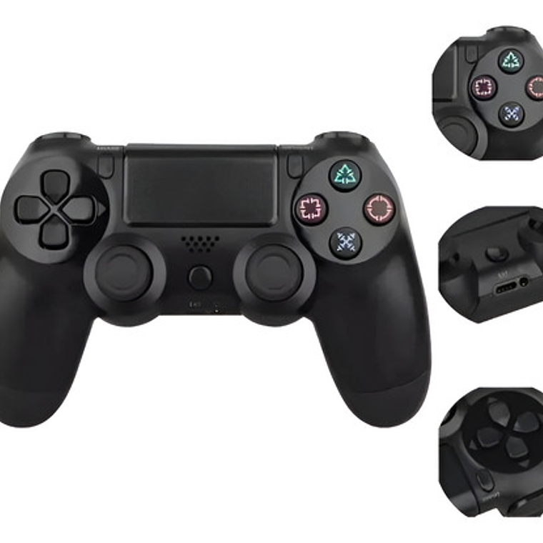 Control Ps4 Negro Inalámbrico Para Playstation 4 2