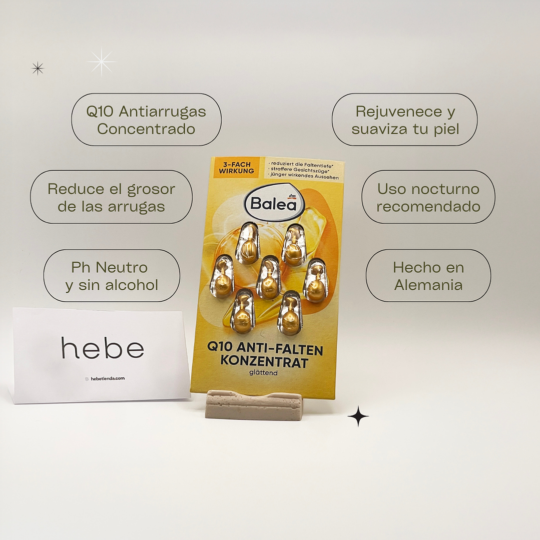 Concentrado Q10 Antiarrugas, 7 piezas | Balea 🇩🇪 1