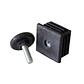 REGATON 50×50 INT C/TUERCA +REGULABLE HILO 3/8 BASE 40MM - Miniatura 1