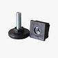 REGATON 30×30 INT C/TUERCA + REGULABLE HILO 3/8 BASE 40MM - Miniatura 1