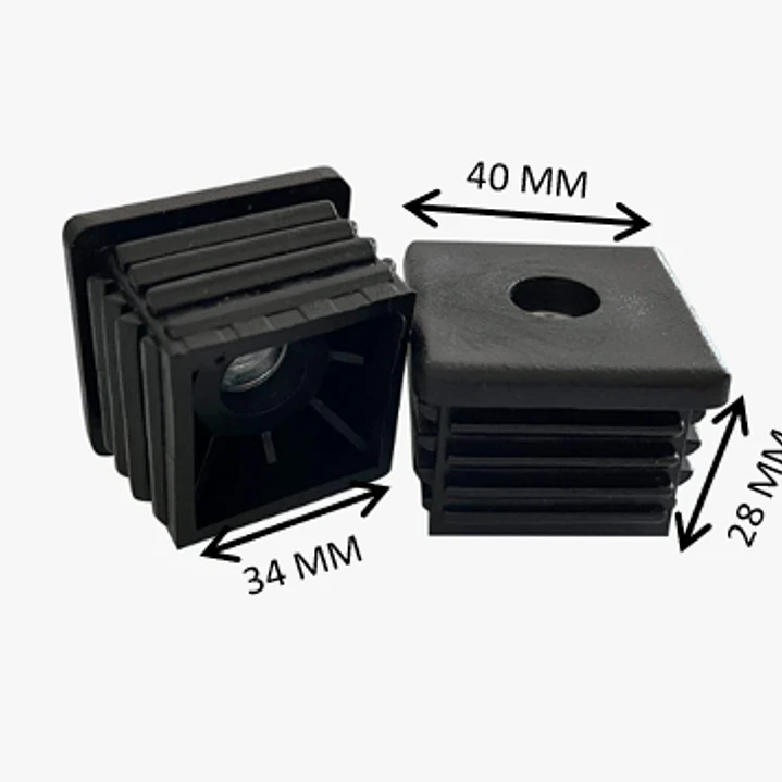 REGATON 40×40 m/m INTERIOR CON TUERCA 3/8 2