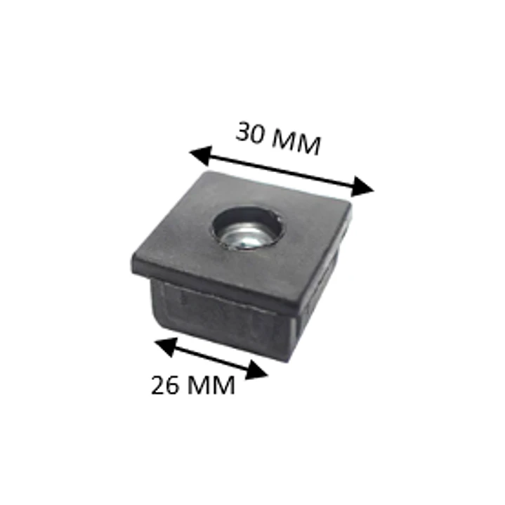 REGATON 30×30 m/m INTERIOR CON TUERCA 3/8 2