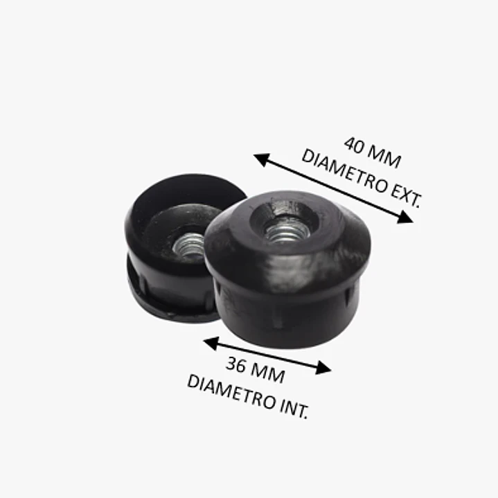 REGATON 1 1/2″ REDONDO INTERIOR C/TUERCA 3/8 2