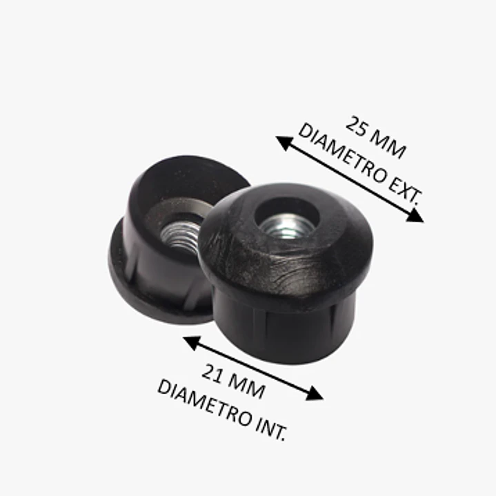 REGATON 1″ REDONDO INTERIOR C/TUERCA 3/8 2