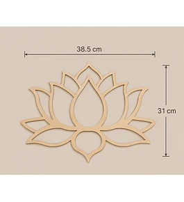 Flor de Loto MDF