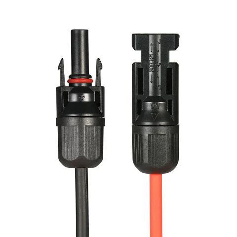 Cable Solar 4mm2 Con Conector Mc4 20+20 Mts