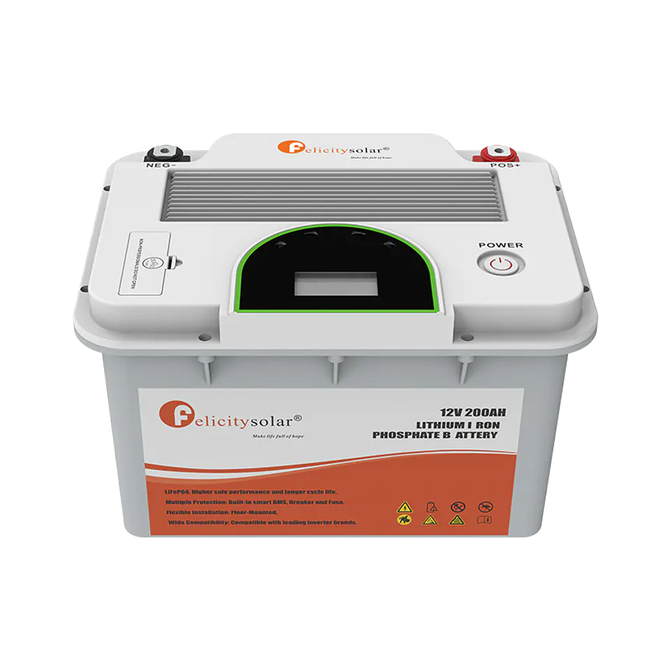 BATERIA DE LITIO FELICITY 12V 200A FLA12200 2.56KW 2