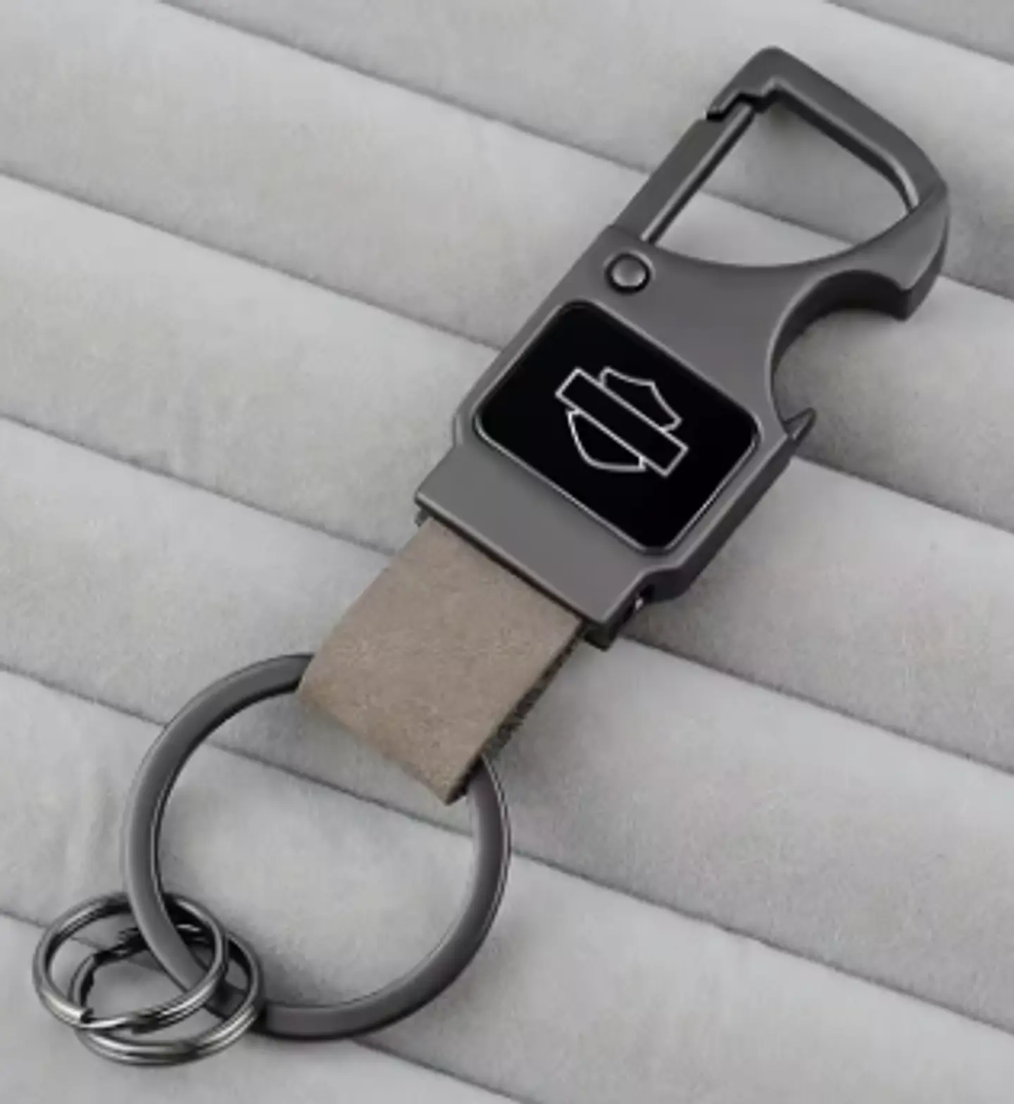 Llavero Destapador Harley Davidson Gris 1