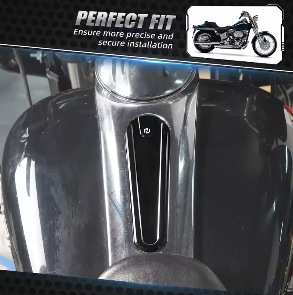 Cover Cnc Negro para Dash Street Glide 4