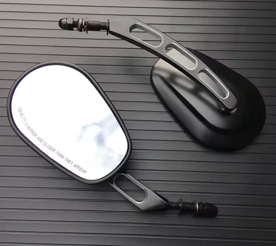 Espejos Negros para Harley Davidson Adaptables 2
