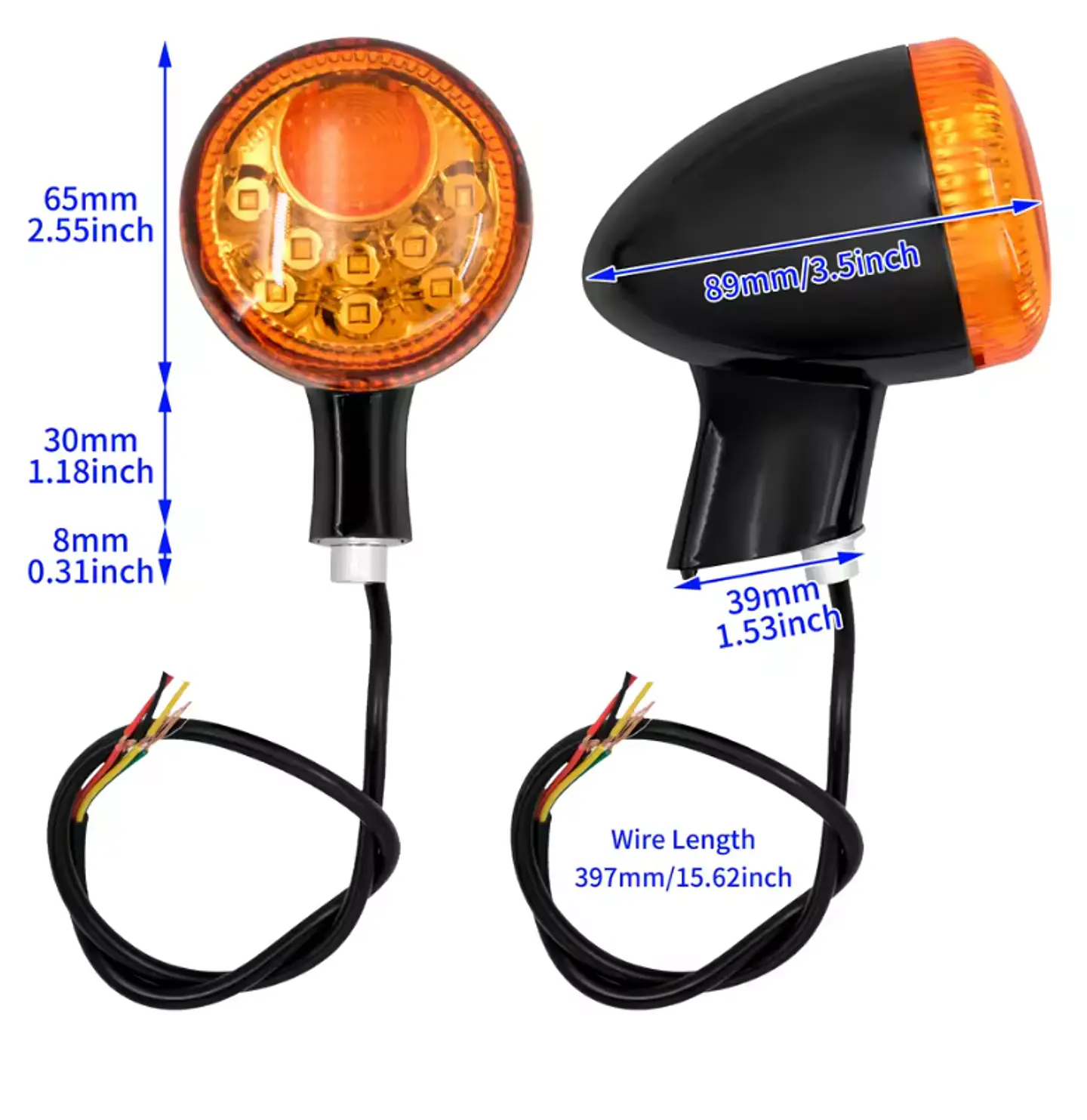 Led Traseros para Harley Davidson Sportster Negros 2