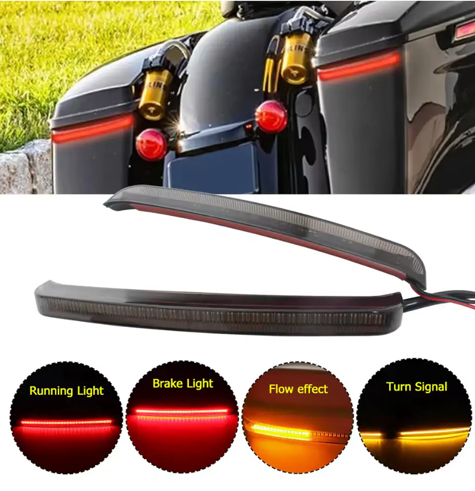 Led Maletas Harley Davidson Touring 1
