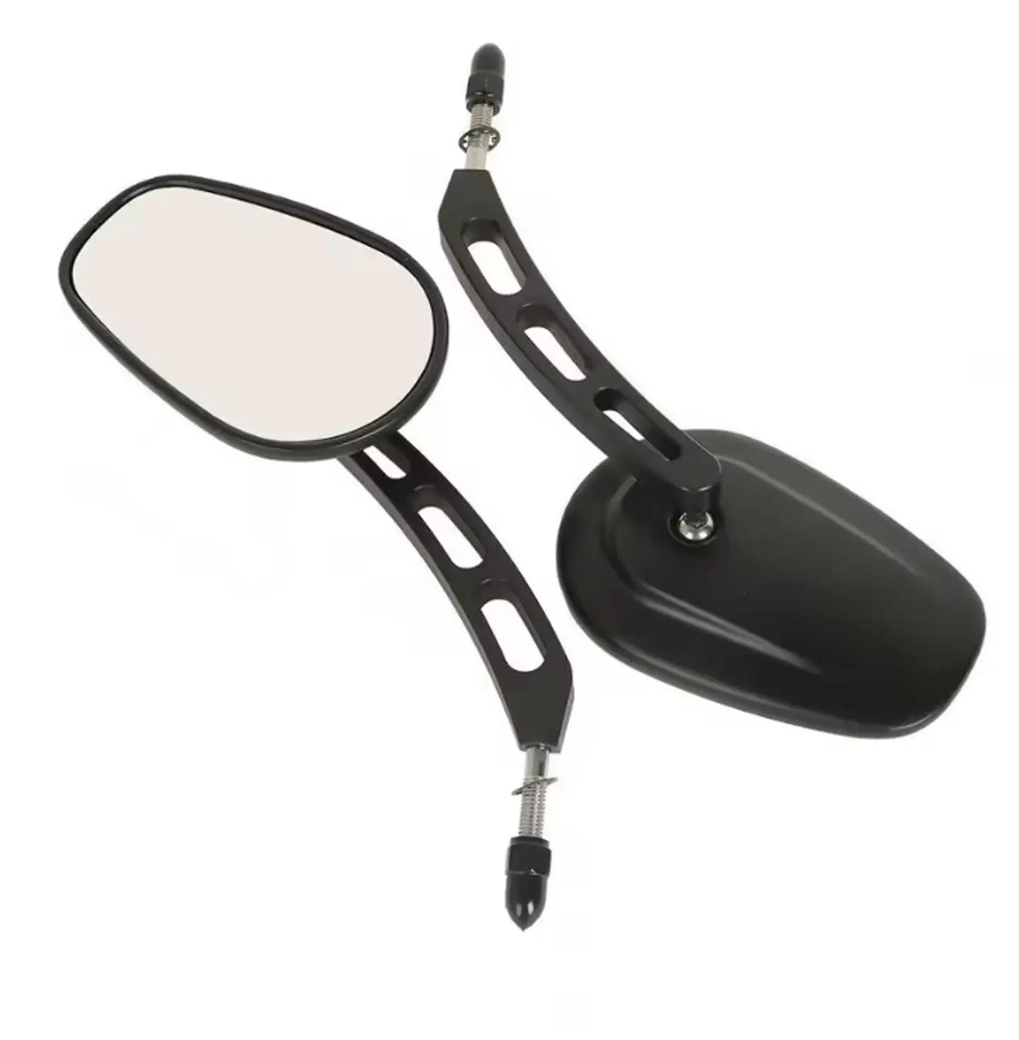Espejos Negros Mate para Harley Davidson 1