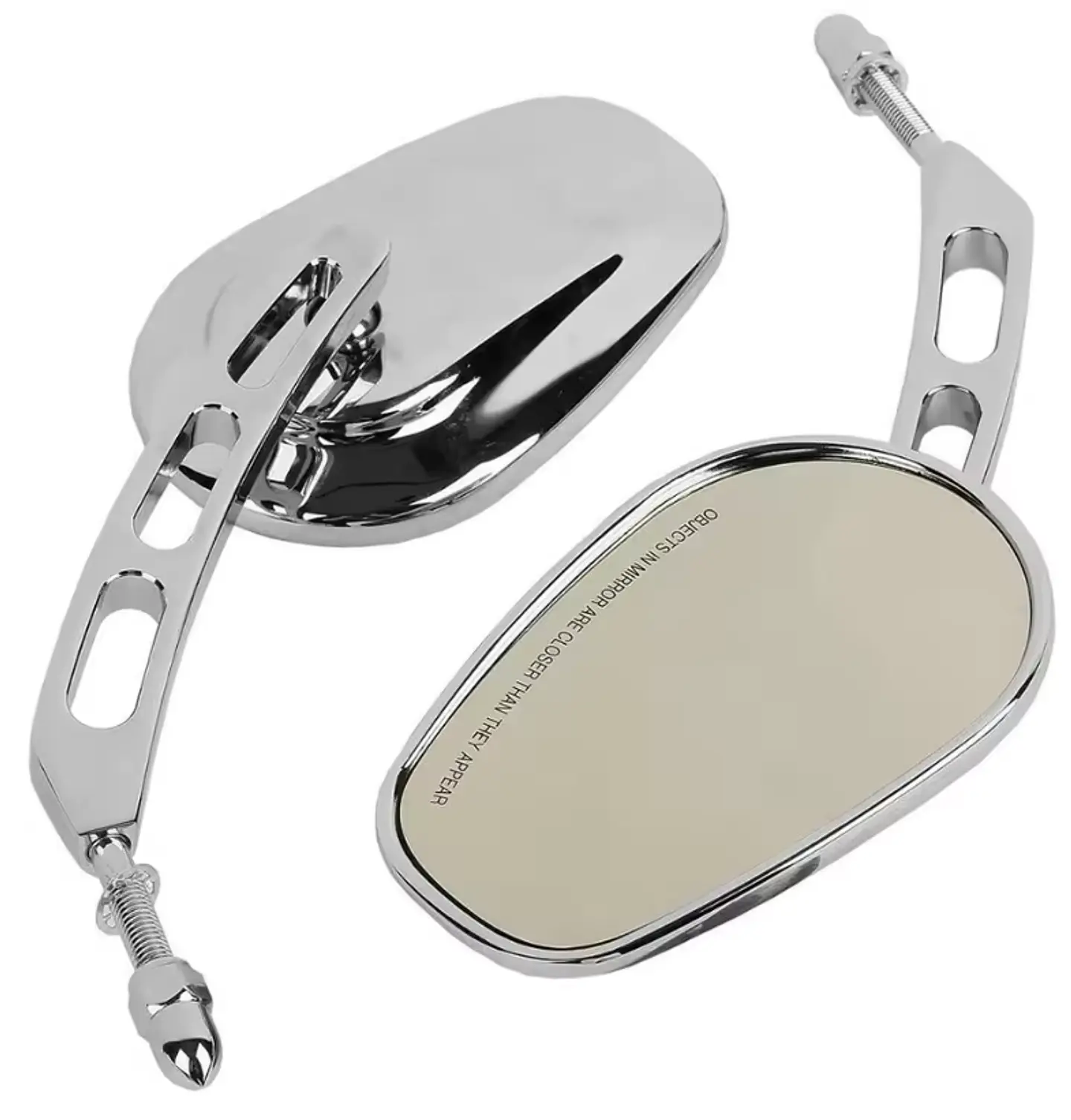 Espejos Cromados para Harley Davidson 2