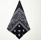 Bandana 55x55cms Negro - Miniatura 1