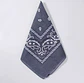 Bandana 55x55cms Gris - Miniatura 1