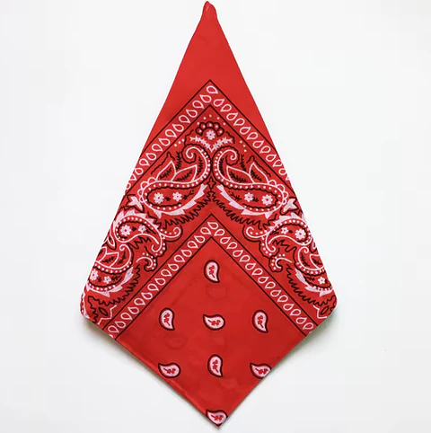 Bandana 55x55cms Rojo