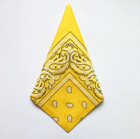 Bandana 55x55cms Amarillo