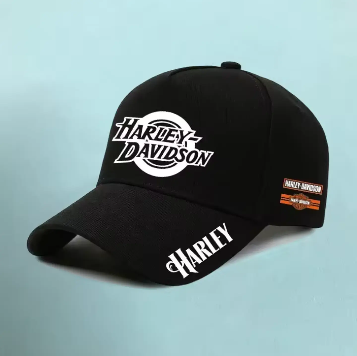 Gorra Beisbol Harley Davidson Negro 1