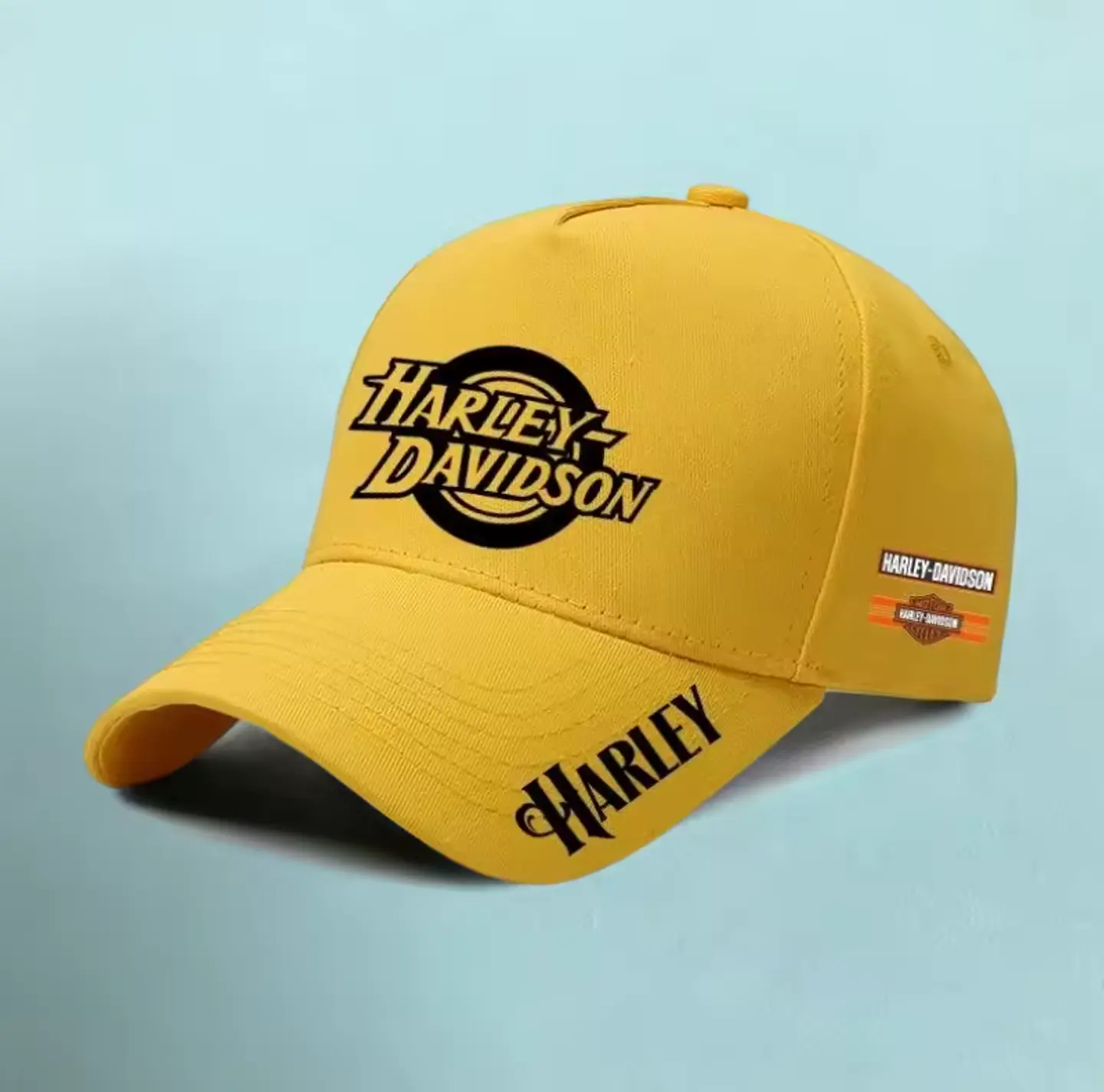 Gorra Beisbol Harley Davidson Amarillo 1