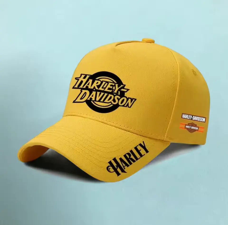Gorra Beisbol Harley Davidson Amarillo 1