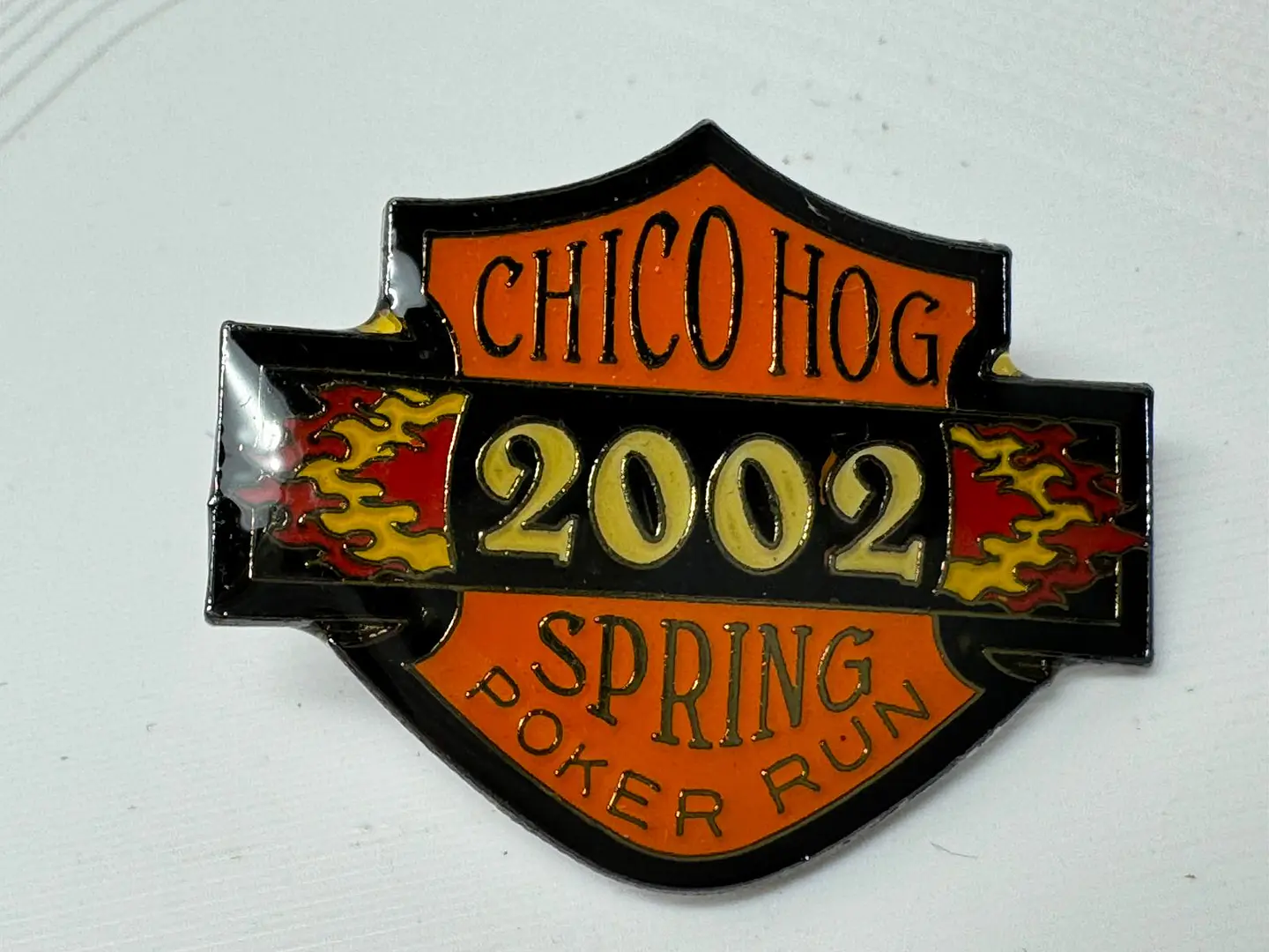 PIN CHICO HOG 2002 POKER RUN 1