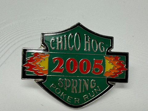 PIN CHICO HOG 2005 POKER RUN