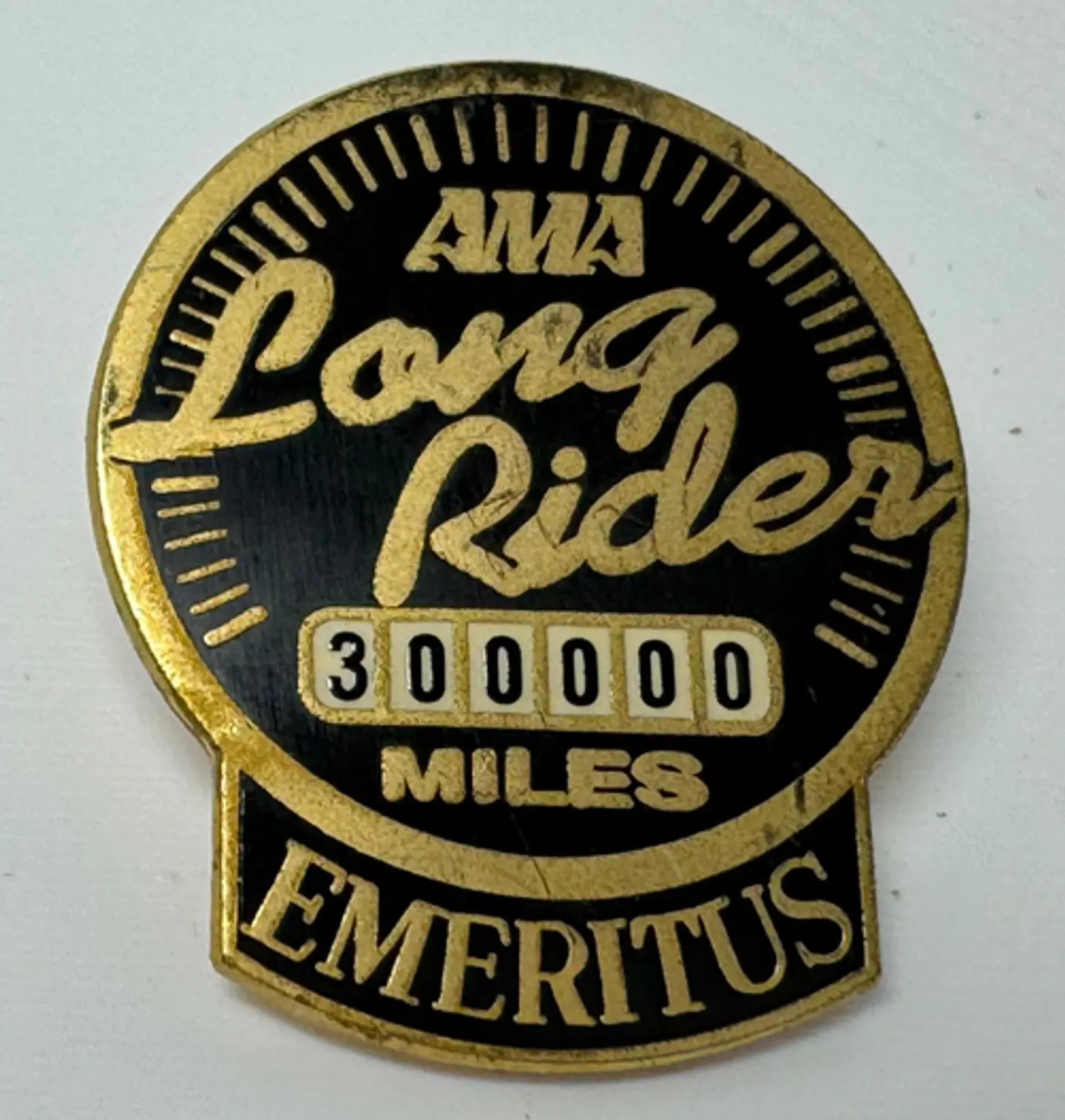 PIN AMA LONG RIDER 300K MILES 1