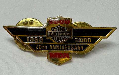 PIN MDA 20TH ANIVERSARIO H-D