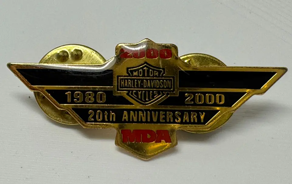 PIN MDA 20TH ANIVERSARIO H-D 1