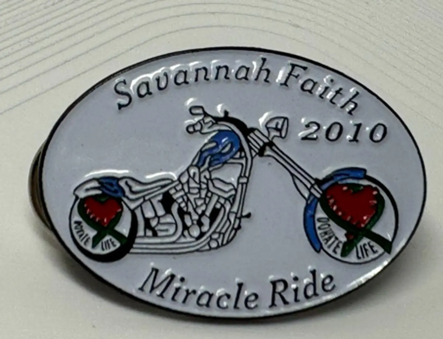 PIN SAVANNAH FAITH 2010 1