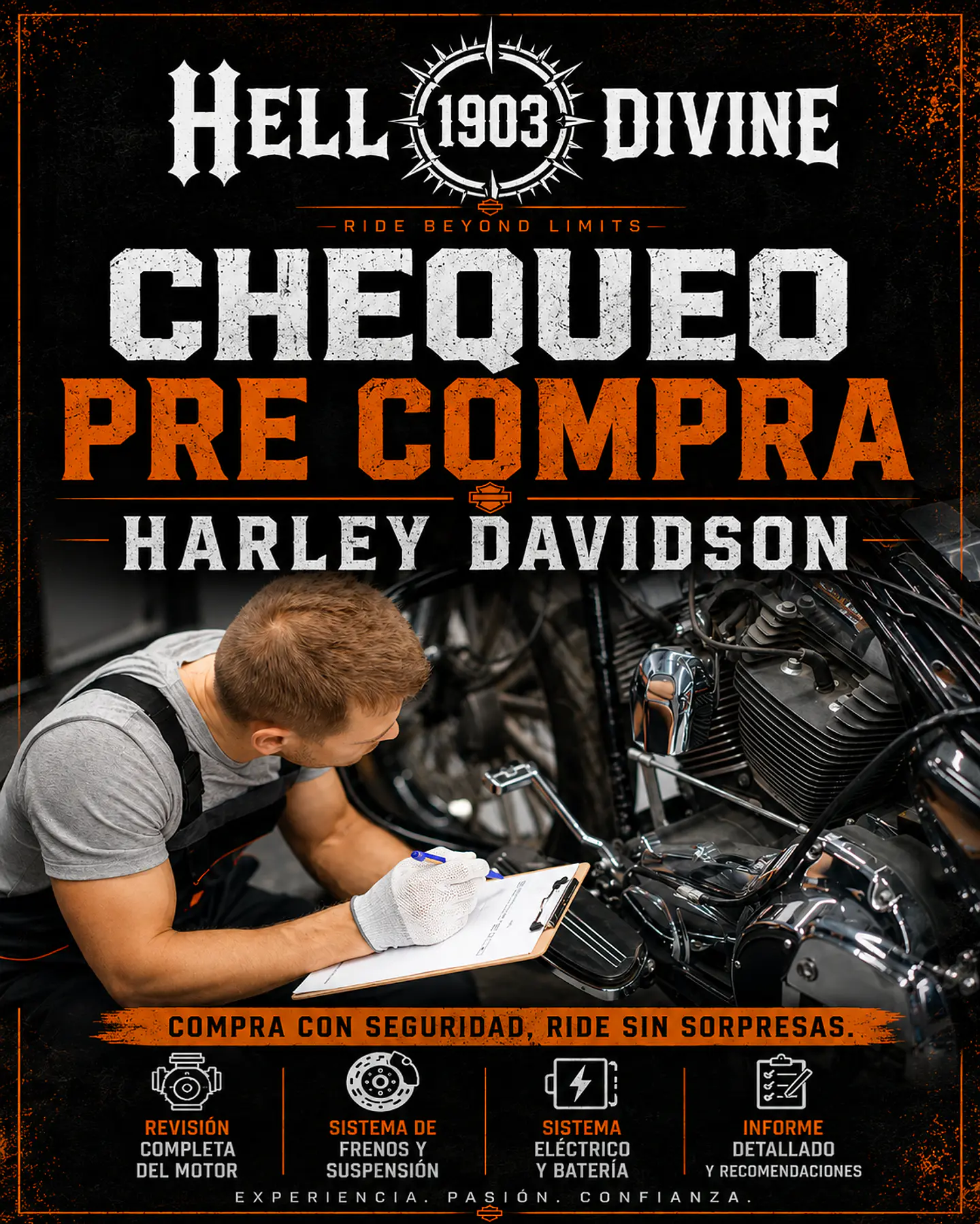 Chequeo Pre Compra Harley Davidson 1