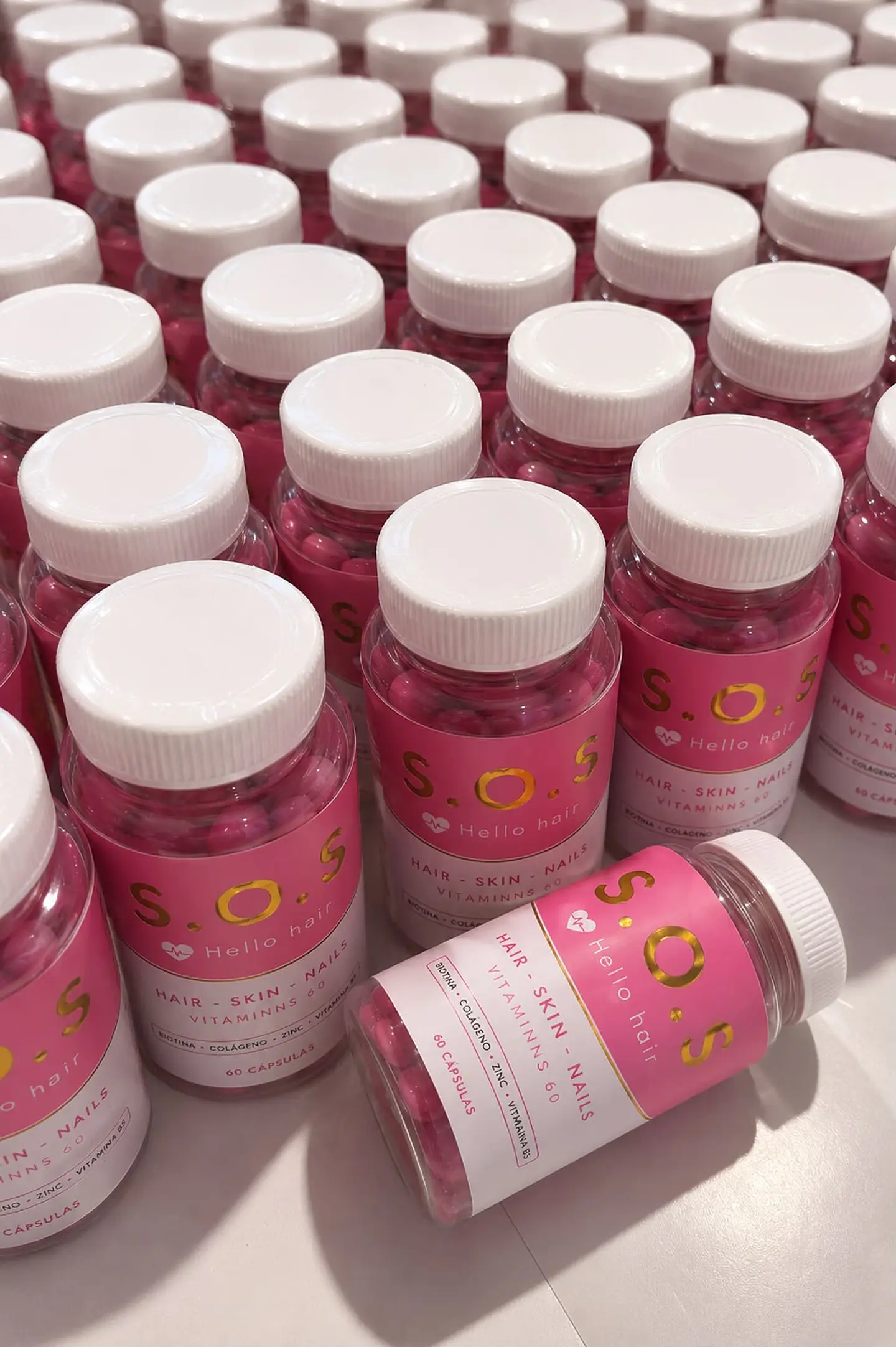 SOS VITAMINAS CRECIMIENTO DEL CABELLO Y UÑAS 60 capsulas 2