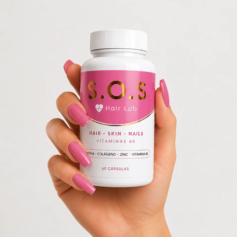 SOS VITAMINAS CRECIMIENTO DEL CABELLO Y UÑAS 60 capsulas 