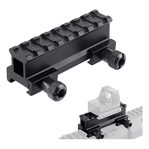 Montaje Riel Picatinny Elevador  8 slots