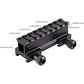 Montaje Riel Picatinny Elevador  8 slots - Miniatura 3