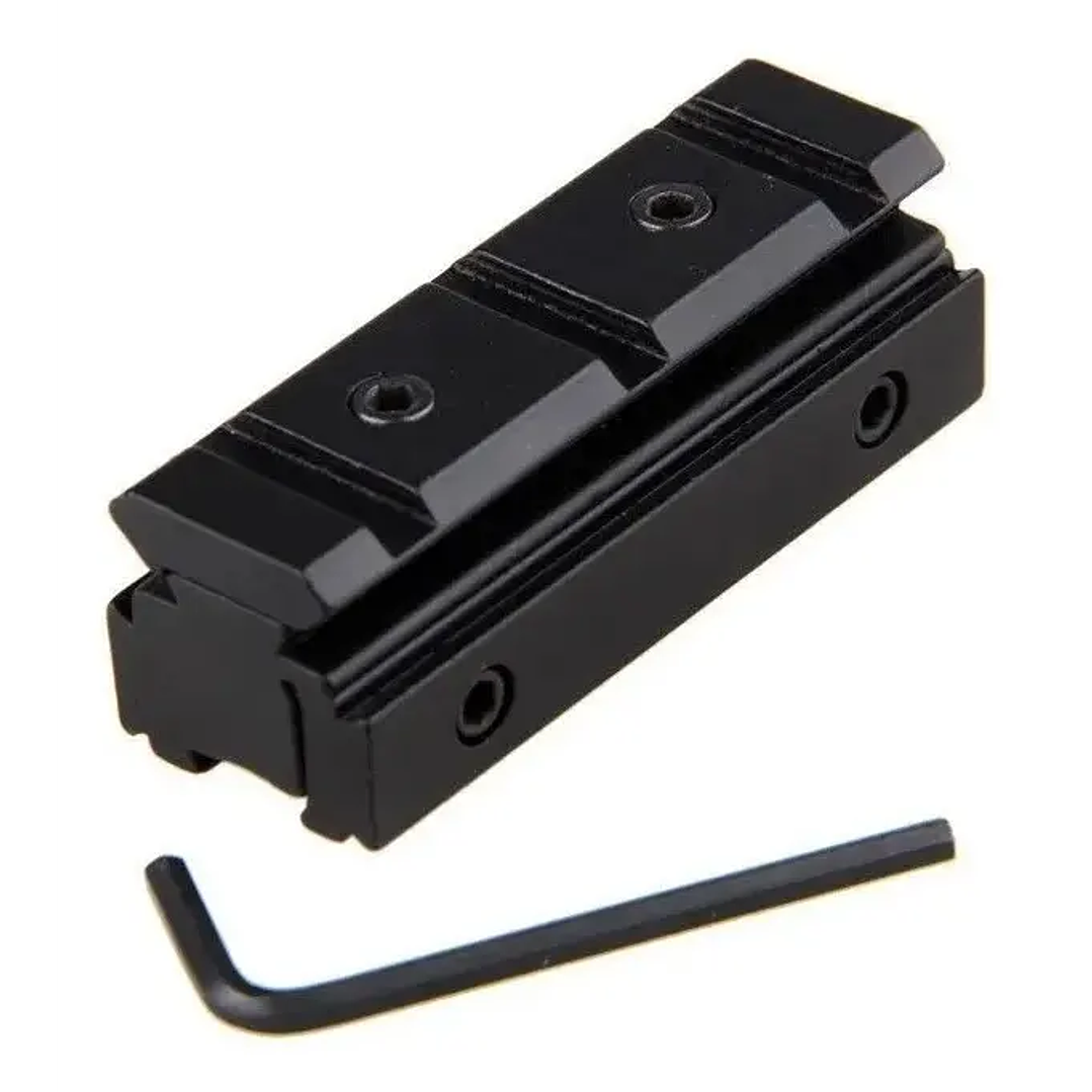 Adaptador Riel 11mm a Picatinny (Weaver) 70mm 1