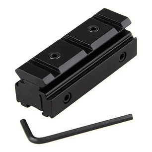 Adaptador Riel 11mm a Picatinny (Weaver) 70mm