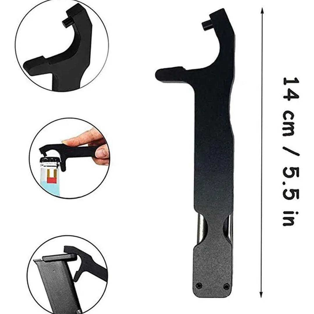 Herramienta Desarme Guion y Cargador Pistola Glock 4