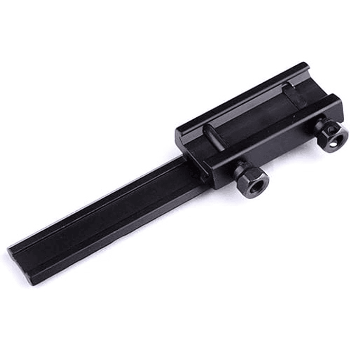 Montaje Riel Picatinny Extensor Largo miras Perfil Bajo 2