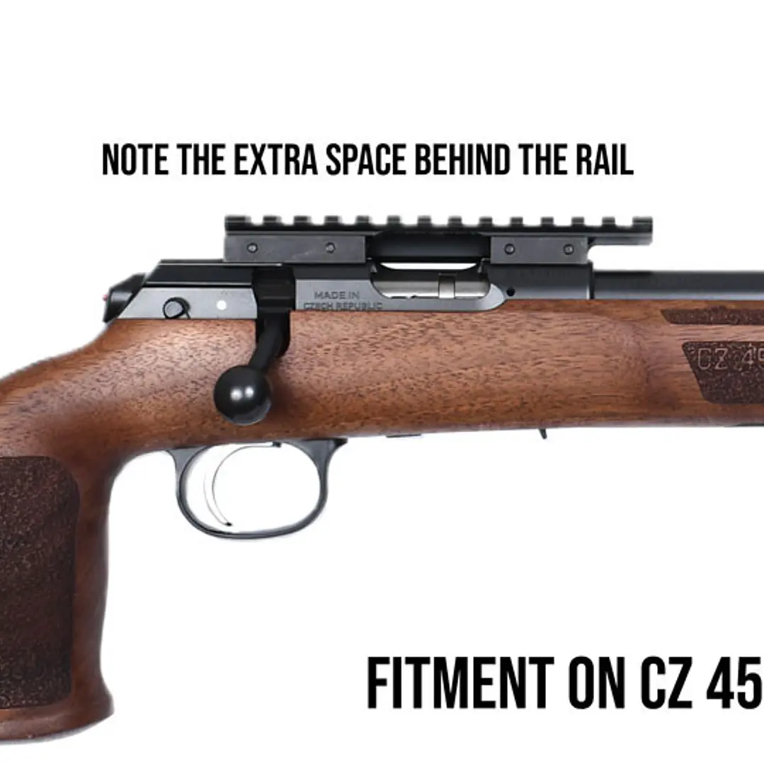 Riel Picatinny para CZ 452 / 453 / 455 / 457 / Tikka T1x - (11mm) 5